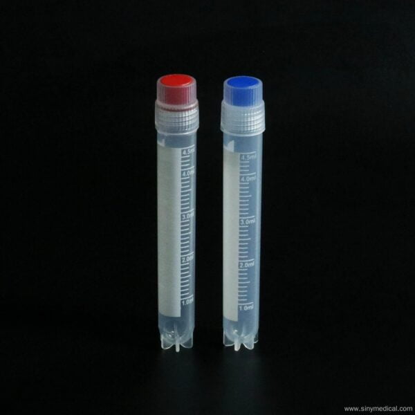 Siny Disposable Supply External Cap Cryovials with ISO 2