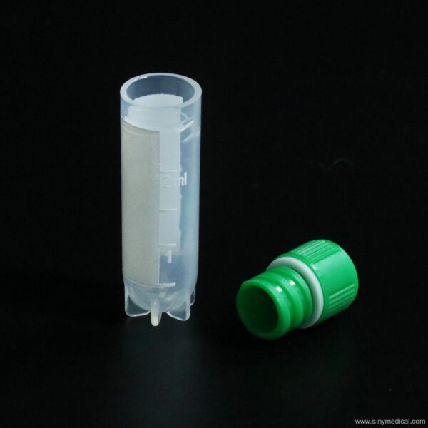 Siny Disposable Supply External Cap Cryovials with ISO 5