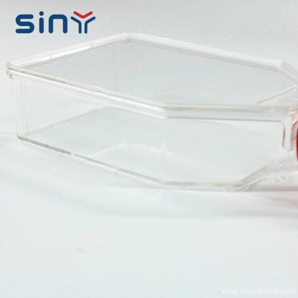 Sterilized Treated Breathable Cap Cell Culture Flask 3