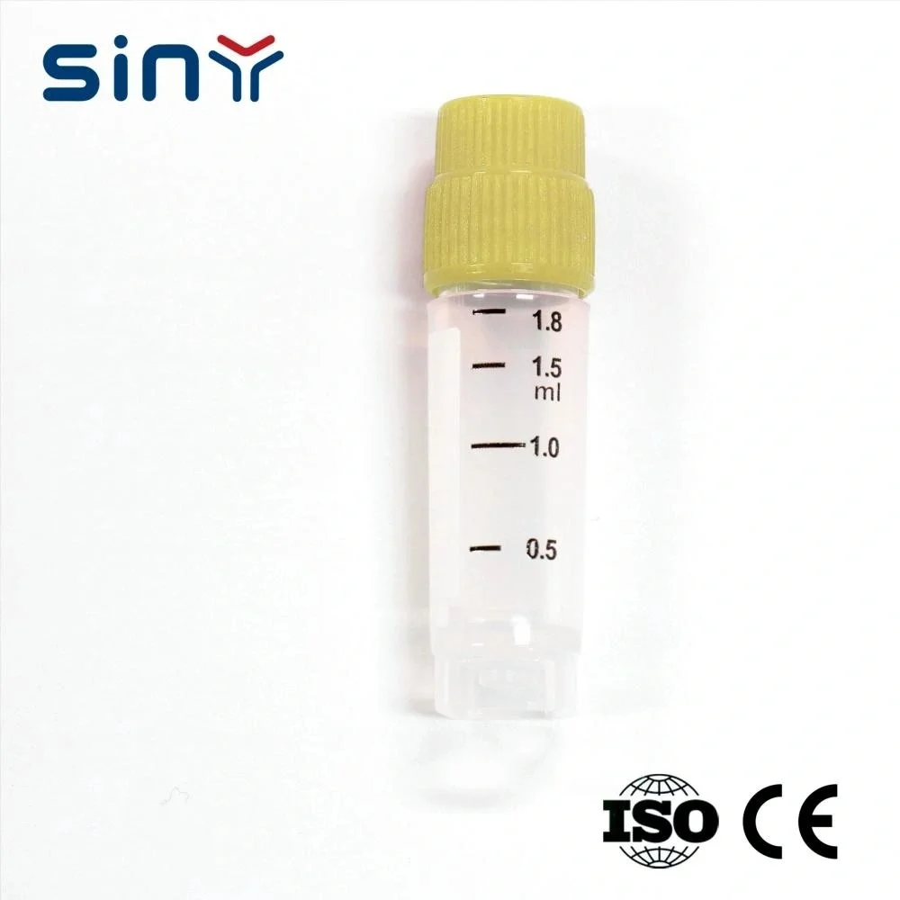Cryovials Sterili Da 2 Ml Con Tappo – 100 Pezzi, Per Conservazione A -86 °C, Autoclavabili A 121 °C