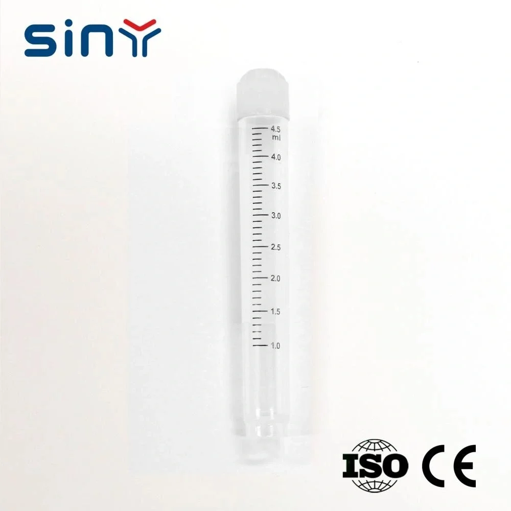 Leakproof Cryo Vial External Thread Plastic Specimen Tube 1