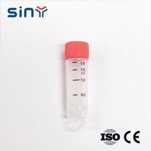 Leakproof Cryo Vial External Thread Plastic Specimen Tube 2