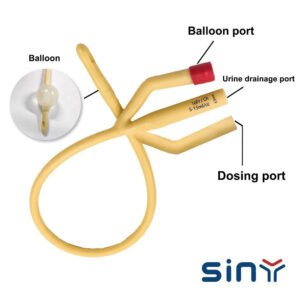 Medical Men Women 3 Way Urinary Catheter 1