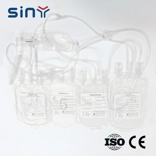 Quadruple Blood Bags