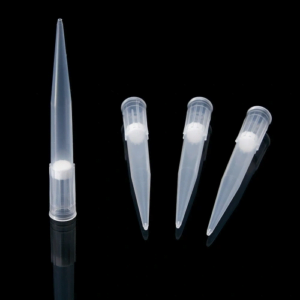 Clear Yellow Low Retention Pipette Tips with Filter
