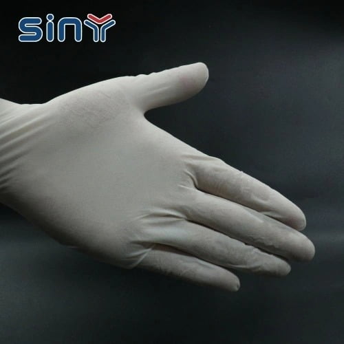 Medical Latex Surgical Gloves Various Sizes Doctor Gloves