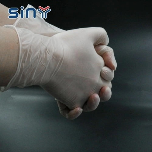 Medical Supply Clear Disposable PVC Exam Glove 1