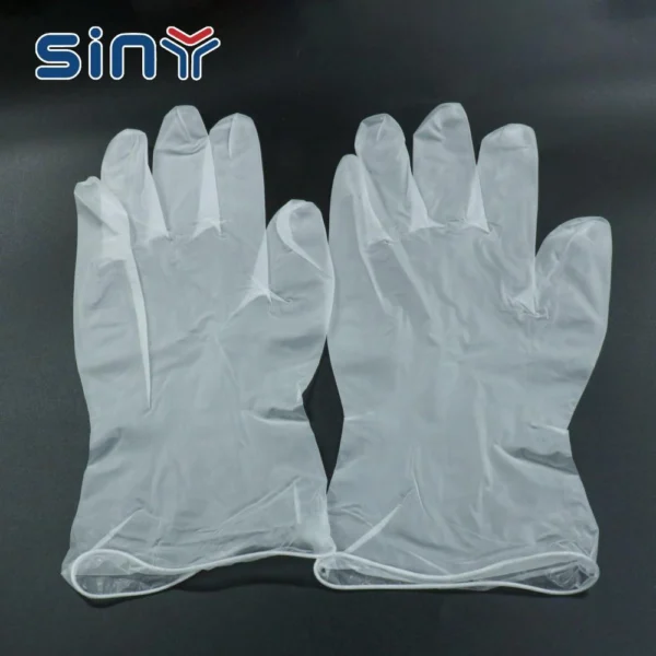 PVC Gloves Disposable Medical Examination Household Gloves 2