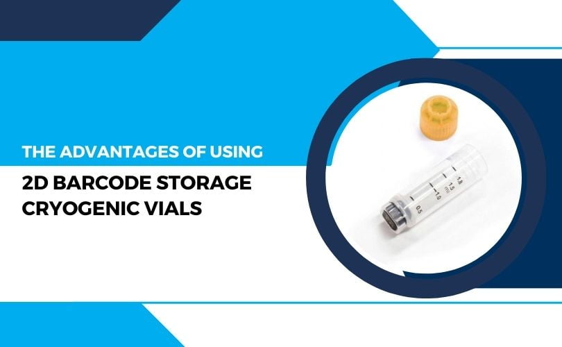Using 2D Barcode Storage Cryogenic Vials