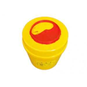 Syringe sharp container