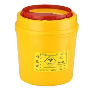 biohazard sharp container for box