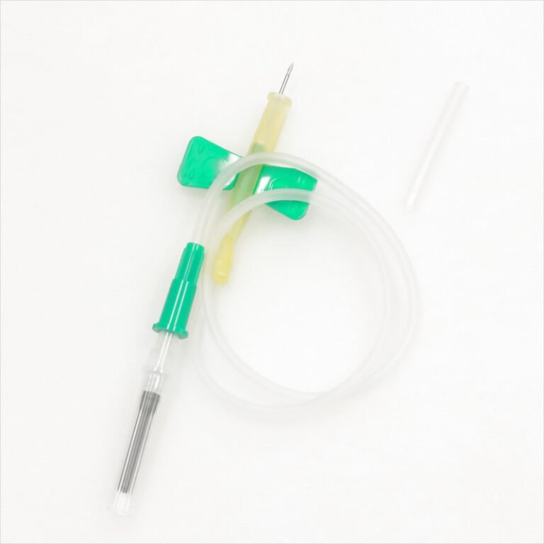 thumbnail image 2 of Butterfly Needles For Blood Drawing 50-Pack Butterfly Blood Collection Needles - 23G 3/4" With Luer 2 of 12