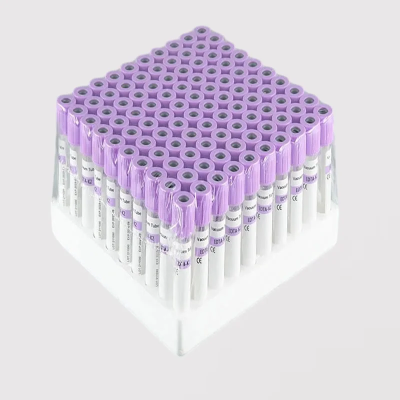 Siny Disposable EDTA K2 K3 Tube Medical Vacuum Blood Collection Tube