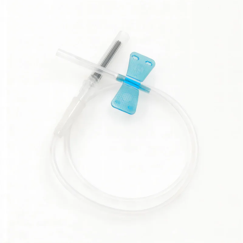 Siny Medical Disposable 23G Double Winged Butterfly Venous Blood Collection Needles for Blood Draw