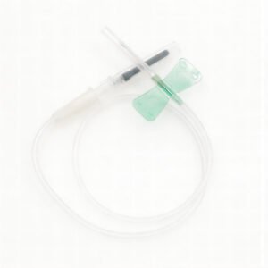 Siny Medical Disposable Safety 21G Two winged Butterfly Blood Collection Needle