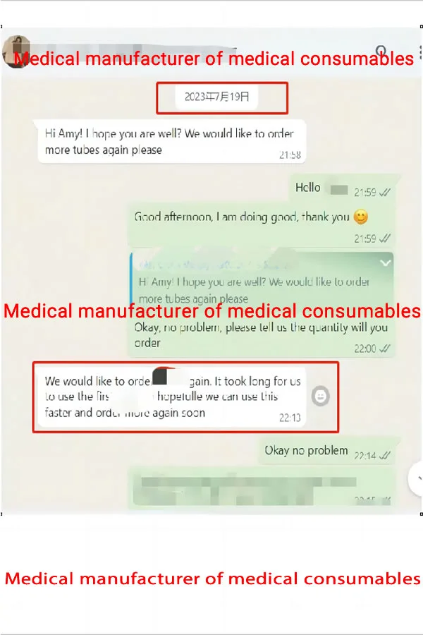 Siny medical South African Customer