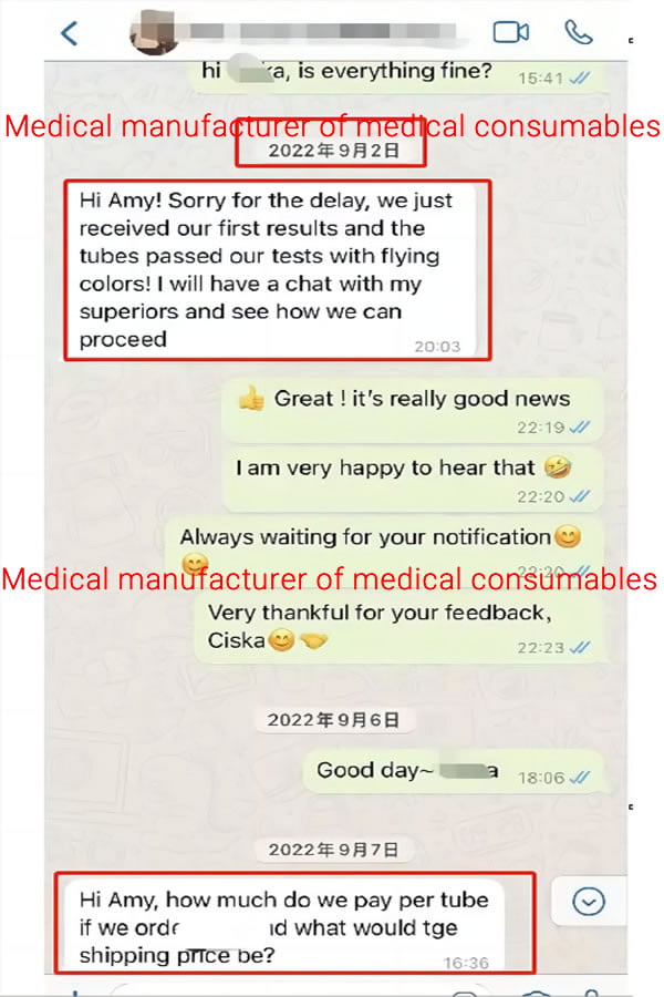 Siny medical South African Customers