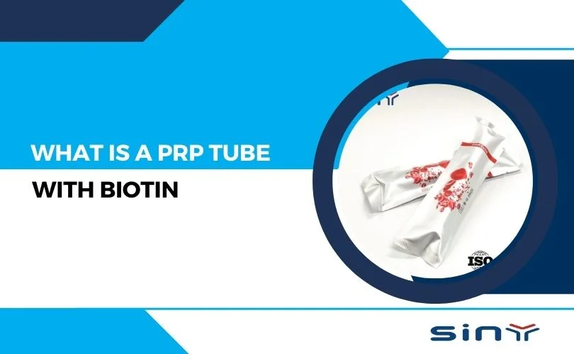 What is a PRP tube with biotin