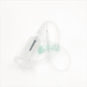 butterfly needle with holder