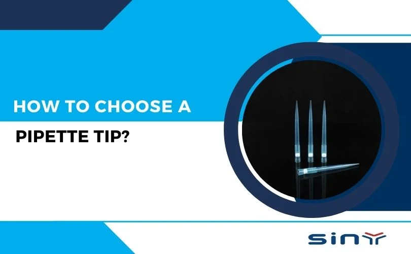 Selection of pipette tips for laboratory use