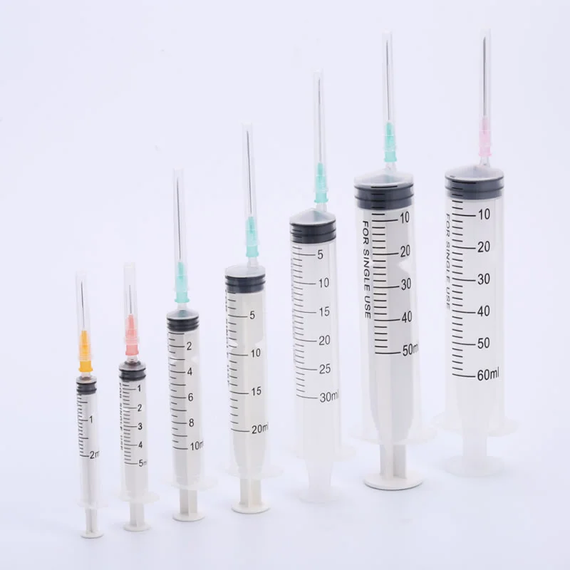 Types of Disposable Luer Slip Syringe