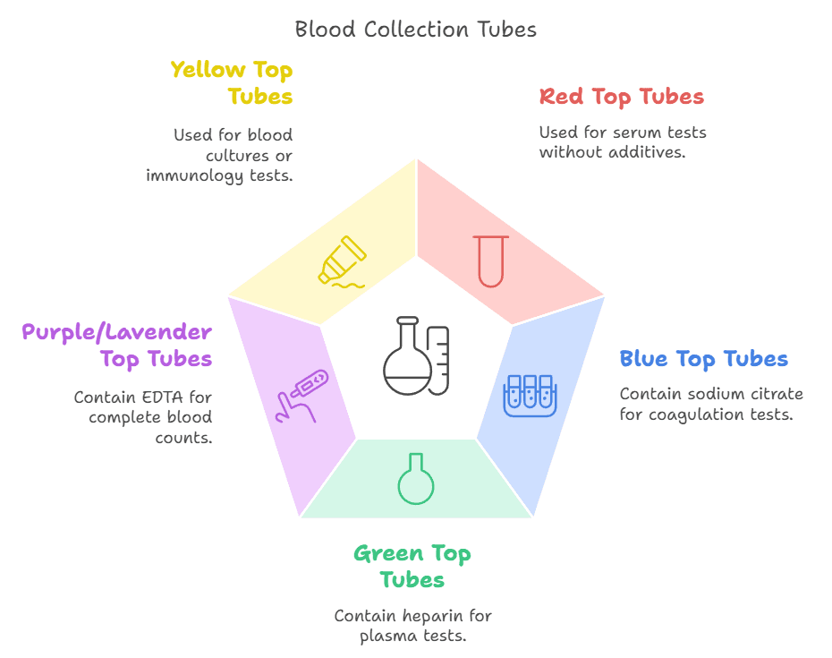 Dispose Types of Blood Collection Tube