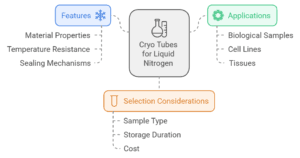 Types of Cryo Tubes for Liquid Nitrogen