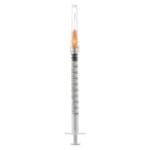 Plastic Disposable Luer Lock Syringe with Needle
