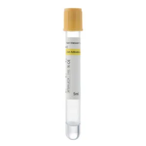 5ml Gel & Clot Activator Non Vacuum Tube