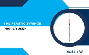1 ml Plastic Syringe, Proper Use