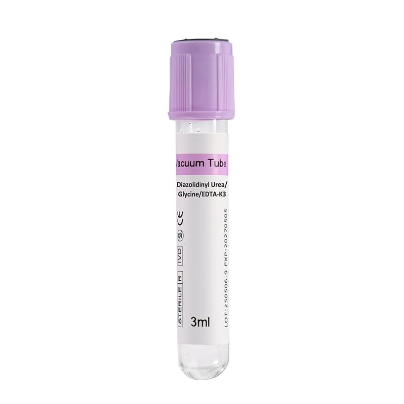 Diazolidinyl Urea Glycine EDTA K3 Blood Collection Tube