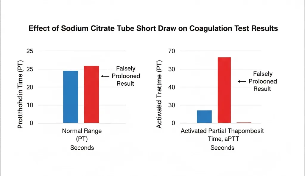 Effect of Short Draw on PT and PTT Results