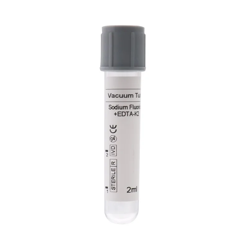 2ml Vacuum Tube Sodium Fluoride + EDTA K2