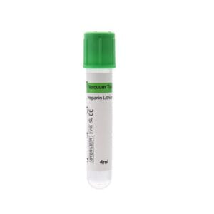 4ml Lithium Heparin Vacuum Blood Collection Tube